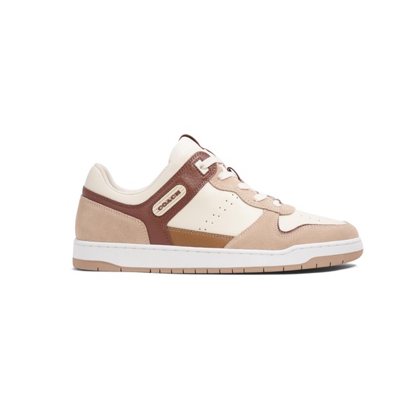 COACH C201 Mixed Material Sneakers